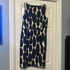 Ann Taylor Black and White Business Professional dress